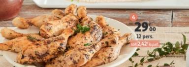 12 Cuisses De Poulet Braisees Aux Herbes