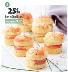 40 Minis Croque-Monsieur