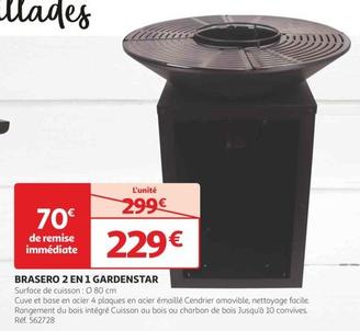 Gardenstar - Brasero 2 En 1