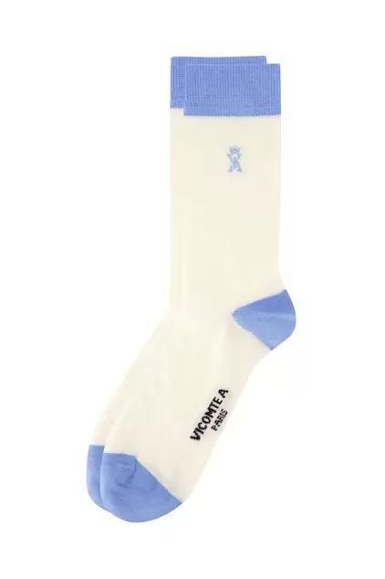 Chaussettes Coton Bicolores offre à 15€ sur Vicomte A