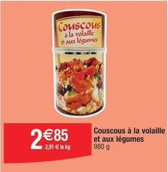 Couscous À La Volaille Et Aux Légumes offre à 2,85€ sur Migros France