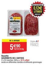 Gourmets De L'Artois - Rosette  offre à 5,9€ sur Migros France