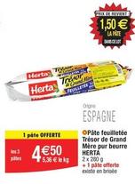 Herta - Pâte Feuilletée Tresor De Grand Mere Pur Beurre  offre à 4,5€ sur Migros France
