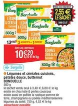 Bonduelle - Légumes Et Céréales Cuisinés, Patates Douce, Butternu offre à 10,2€ sur Migros France