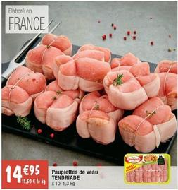 Tendriade - Paupiettes De Veau  offre à 14,95€ sur Migros France