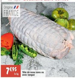 Tête De Veau Sans Os Avec Langue offre à 7,95€ sur Migros France