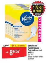 Vania - Serviettes Hygieniques Confort Normal  offre à 8,57€ sur Migros France