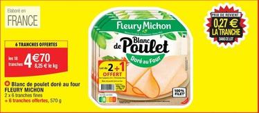 Fleury Michon - Blanc De Poulet Doré Au Four