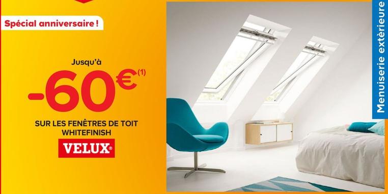 velux - sur les fenêtres de toit whitefinish