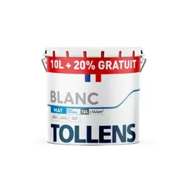 Tollens - Peinture Blanche offre à 59,9€ sur Castorama