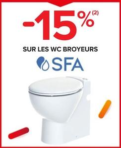 sur les wc broyeurs