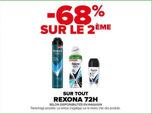 Rexona - Selon Disponibilités En Magasin offre sur Carrefour Market