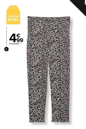 Pantalon Fluide offre à 4,99€ sur Carrefour Market