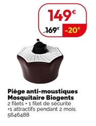 piege anti-moustiques mosquitaire biognets 