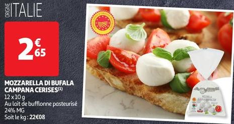 Mozzarella Di Bufala Campana Cerises