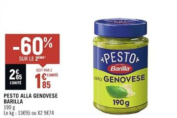 Sauce pesto offre à 2,65€ sur Petit Casino