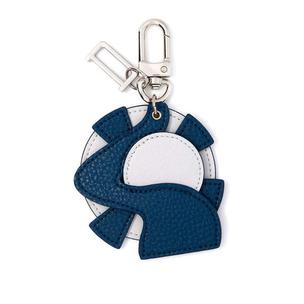 Bijou de sac à thème - Bleu - 100% cuir - Draeger