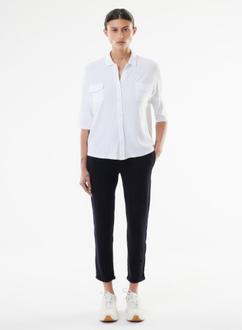 Chemise Manches Coudes en Coton organique / Modal