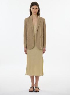 veste manches longues en lin / coton organique
