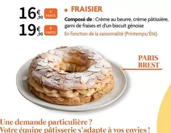 Fraisier offre à 16,9€ sur E.Leclerc