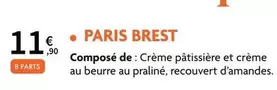 Paris Brest offre à 11,9€ sur E.Leclerc