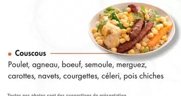 Couscous offre à 12€ sur E.Leclerc