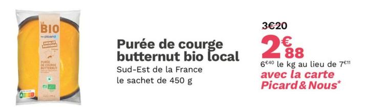 Picard - Purée De Courge Butternut Bio Local offre à 2,88€ sur Picard