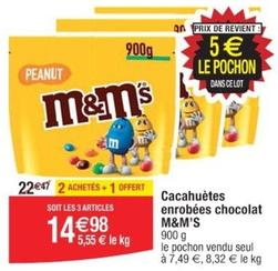 M&m's - Cacahuètes Enrobées Chocolat offre à 7,49€ sur Cora