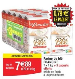 Francine - Farine De Blé offre à 0,79€ sur Cora