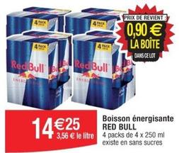 Red Bull - Boisson Énergisante offre à 14,25€ sur Cora