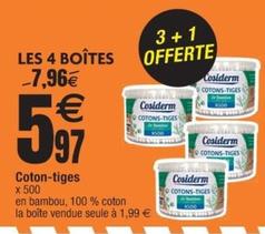 Cotons-Tiges offre à 1,99€ sur Cora