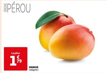 Mangue offre à 1,79€ sur Auchan Hypermarché