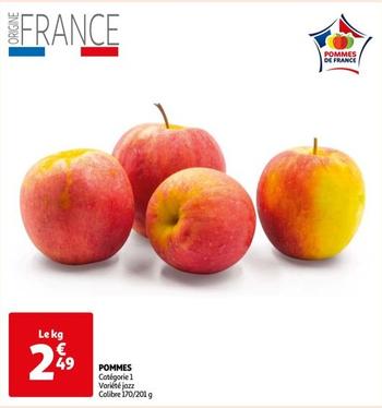 Pommes offre à 2,49€ sur Auchan Supermarché