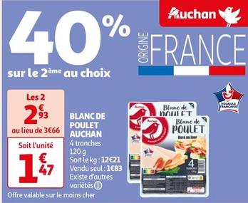 Auchan - Blanc De Poulet