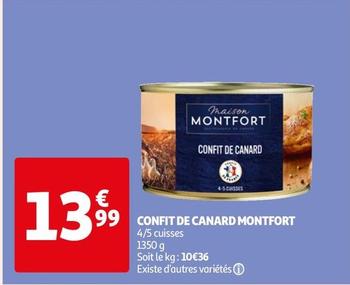 Maison Montfort - Confit De Canard