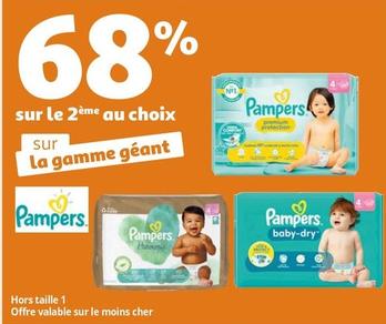 Pampers - 68% Sur Le 2eme Au Choix Sur La Gamme Geant