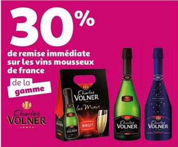 Charles Volner - 30% De Remise Immediate Sur Les Vins Mousseux De France De La Gamme