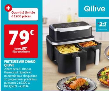 Qilive - Friteuse Air Chaud  offre à 79€ sur Auchan Hypermarché