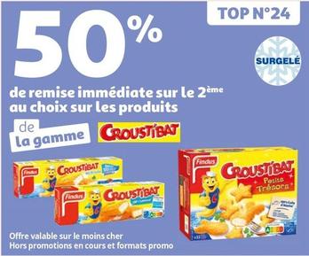 Findus - Sur Les Produits De La Gamme Croustibat offre sur Auchan Hypermarché