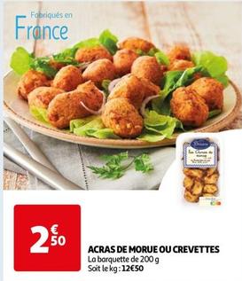 Acras De Morue offre à 2,5€ sur Auchan Hypermarché