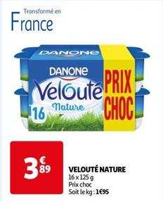 danone - veloute nature 