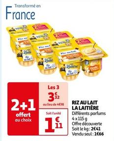 nestlé - riz au lait la laitière