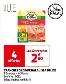 isla delice - tranches de dinde halal