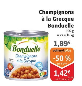 Bonduelle - Champignons À La Grecque offre à 1,89€ sur Colruyt