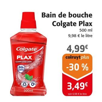 Colgate - Plax Bain De Bouche offre à 4,99€ sur Colruyt