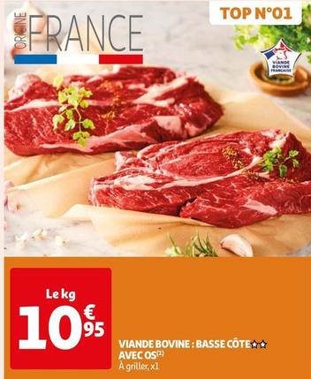 Viande Bovine Basse Côte Avec offre à 10,95€ sur Auchan Hypermarché