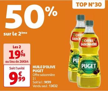 Puget - Huile D'Olive offre à 13,32€ sur Auchan Hypermarché