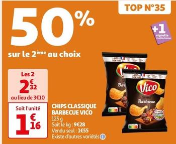 Vico - Chips Classique Barbecue offre à 1,55€ sur Auchan Hypermarché