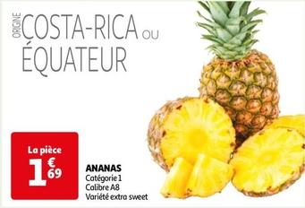 Ananas  offre à 1,69€ sur Auchan Hypermarché