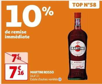 Martini - Rosso offre à 7,16€ sur Auchan Hypermarché
